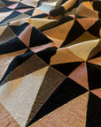Triangulated Woven Throw
