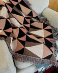 Triangulated Woven Throw