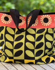 Mod Flowers Tote Bag