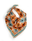 Dancing Flowers Silk Scarf
