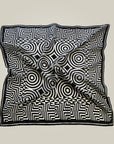 Geometric Silk Scarf
