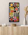 Three Boxes Geometric Wall Collage