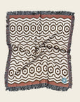 Graphikos Woven Throw Brown