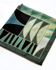 Franky Gray Silk Scarf