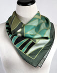 Franky Gray Silk Scarf