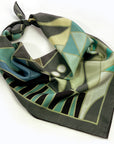 Franky Gray Silk Scarf