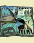 Franky Gray Silk Scarf