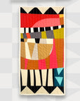 Abstract Collage Wall Hanging 105