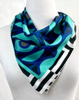 My Eyes Blue Scarf