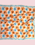 Dancing Flowers Silk Scarf