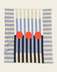 Three Dots Throw Blanket