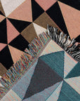 Triangulated Woven Throw