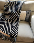 Hexa-Hex Woven Throw