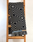 Hexa-Hex Woven Throw