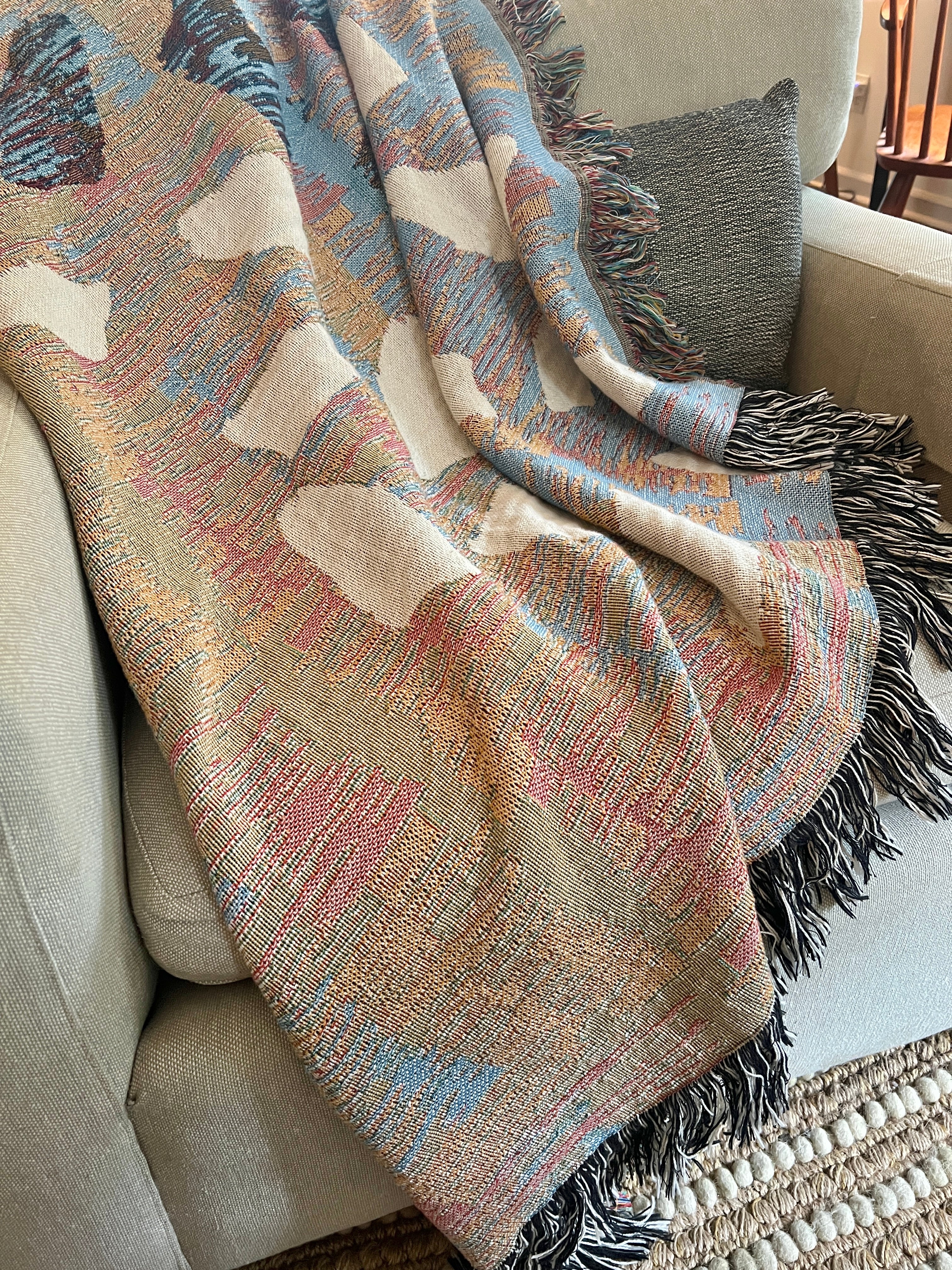 Snippet Woven Throw Blanket