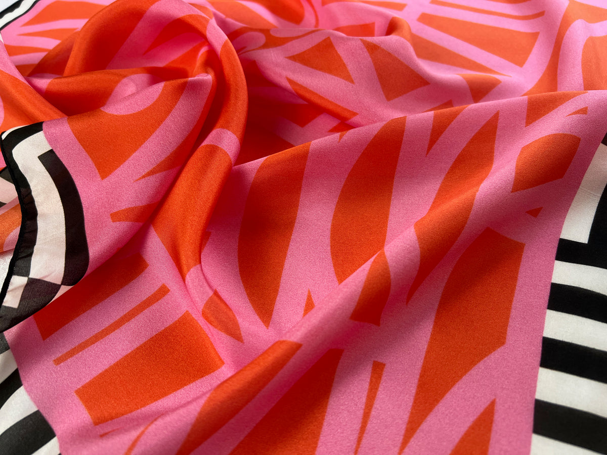 Pop Art Red Scarf