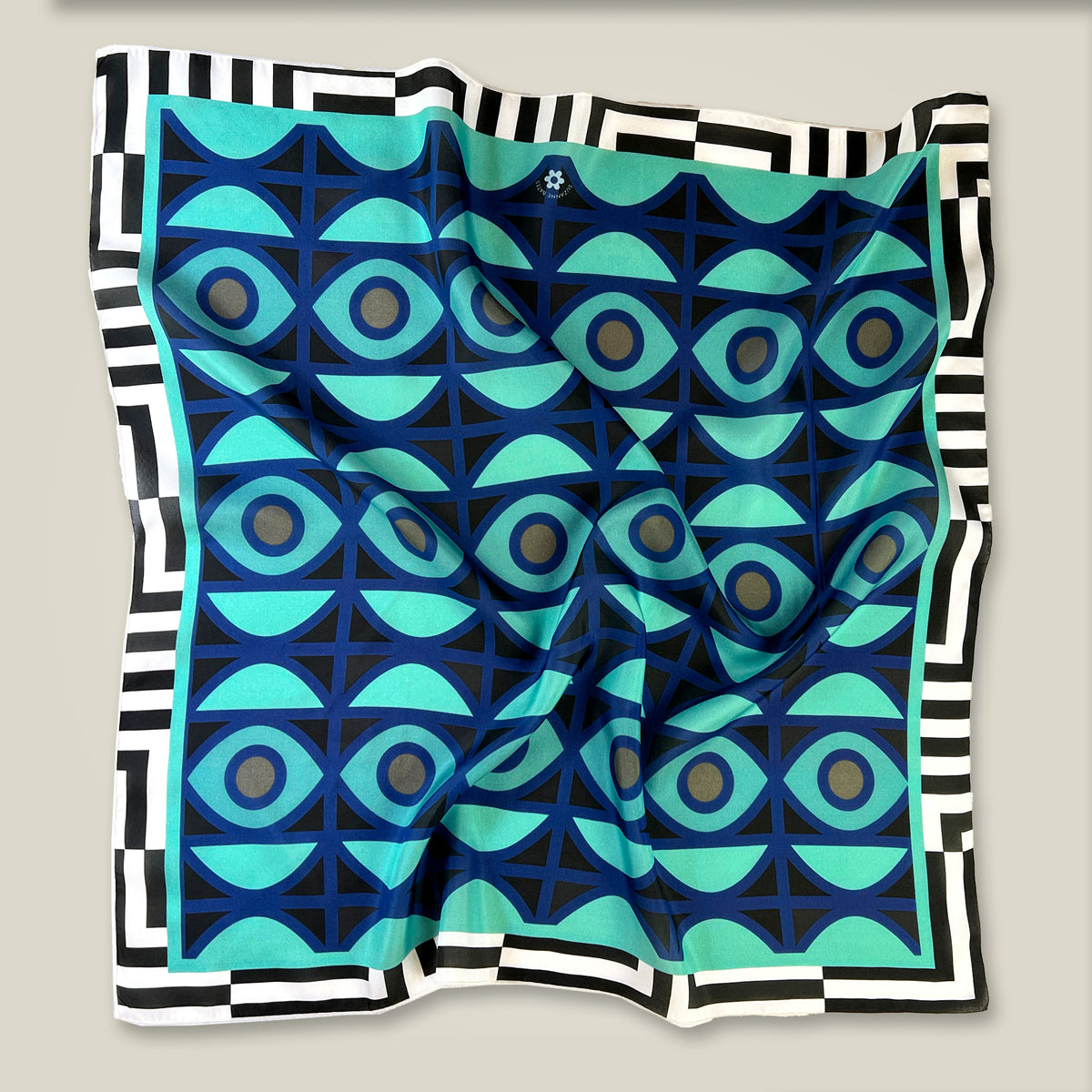 My Eyes Blue Scarf