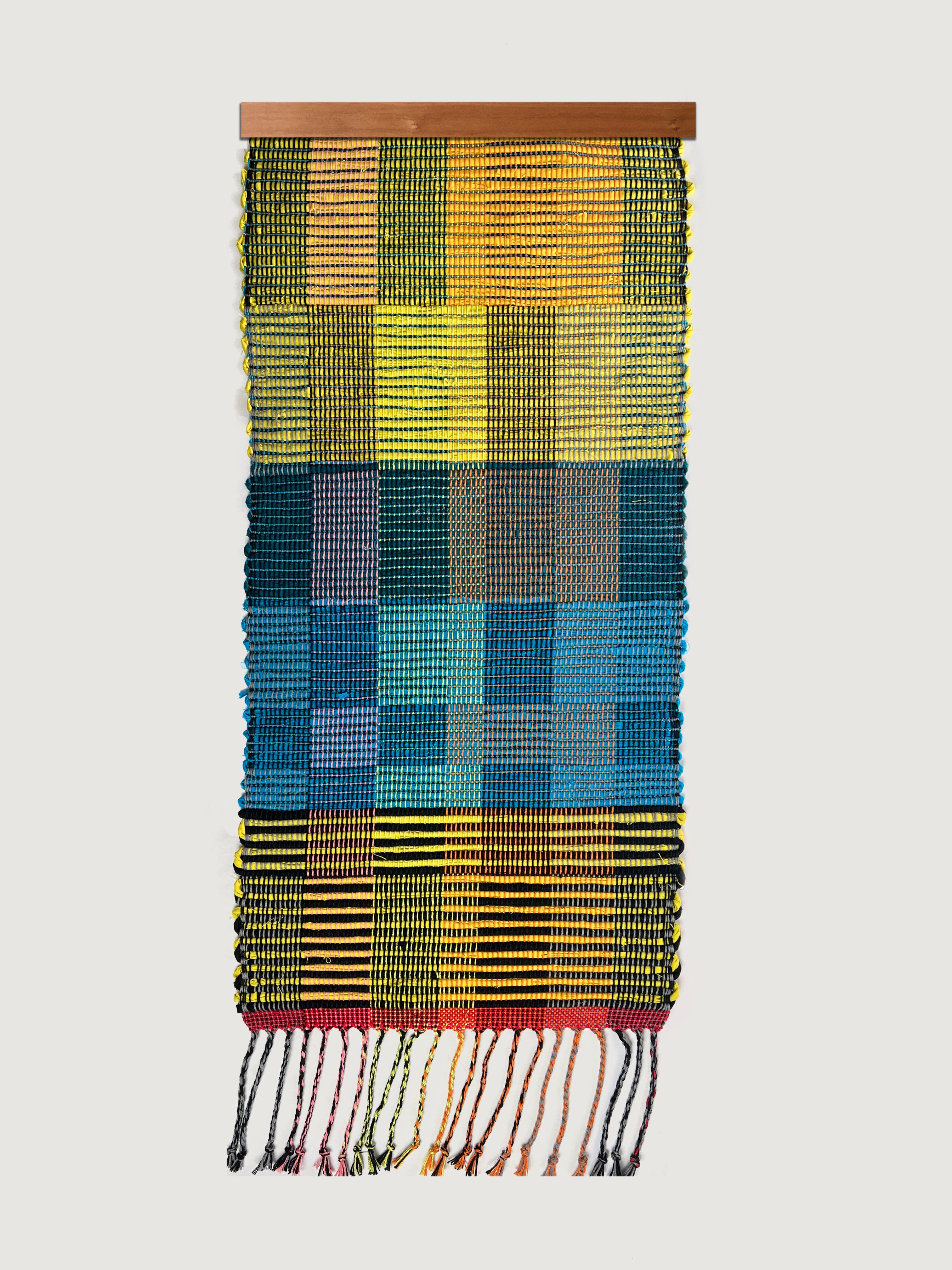 Multi Color Handwoven Tapestry