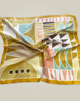 Franky Gold Silk Scarf