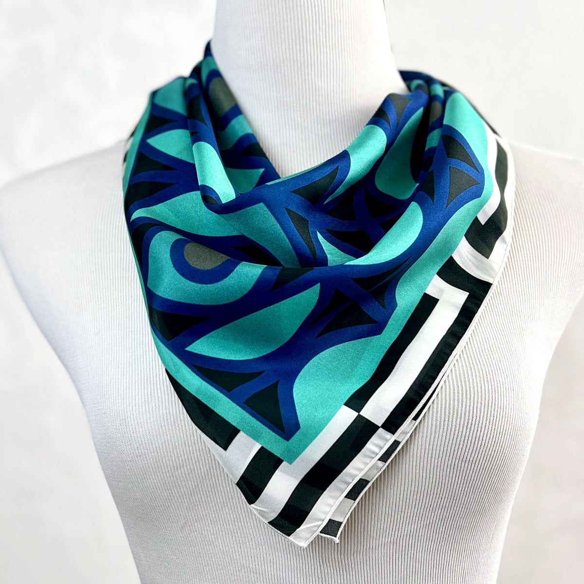 My Eyes Blue Scarf