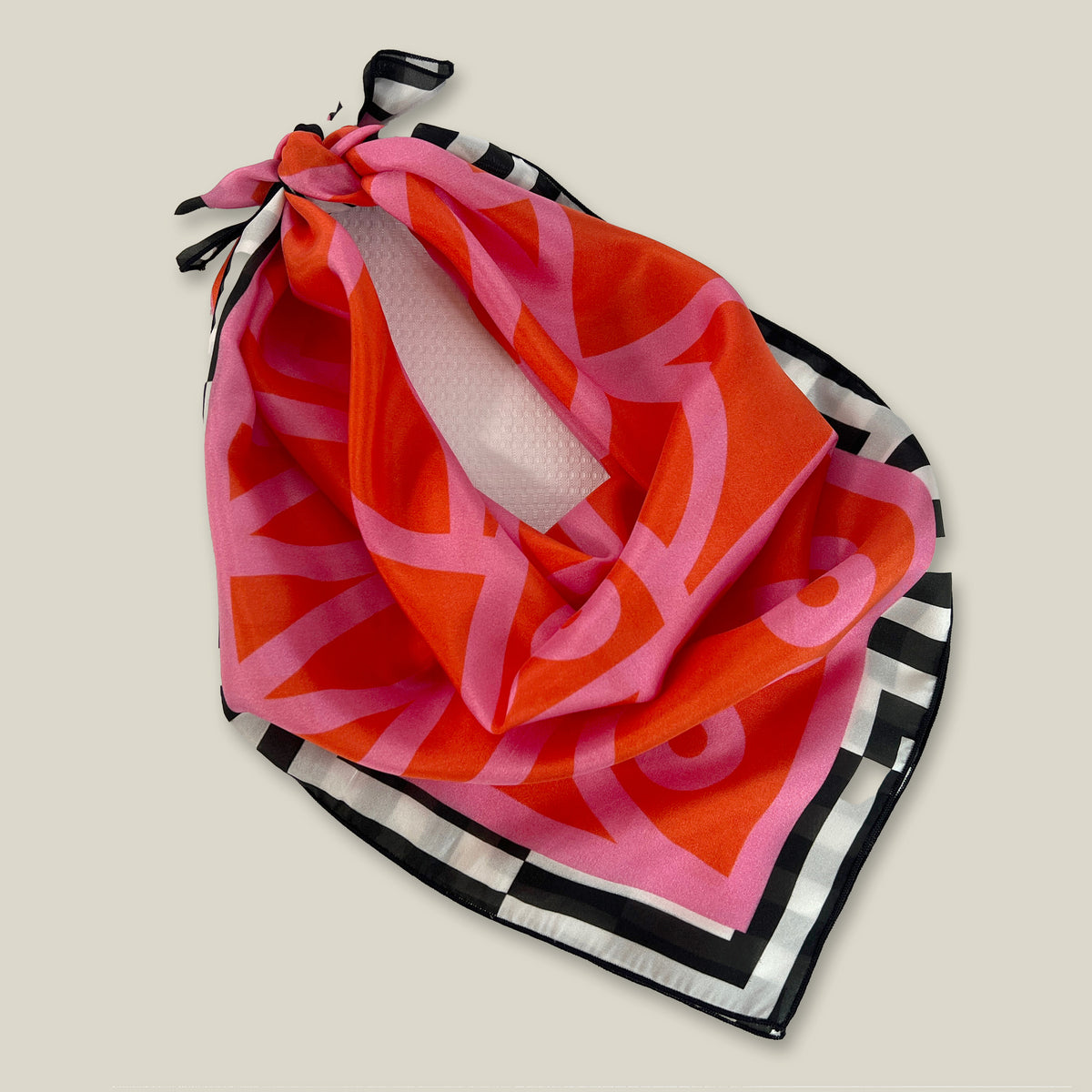Pop Art Red Scarf