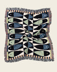 Sardines Woven Throw Blanket